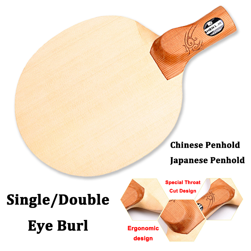 Table Tennis In Japanese - Lâmina de Tênis de Mesa Hinoki