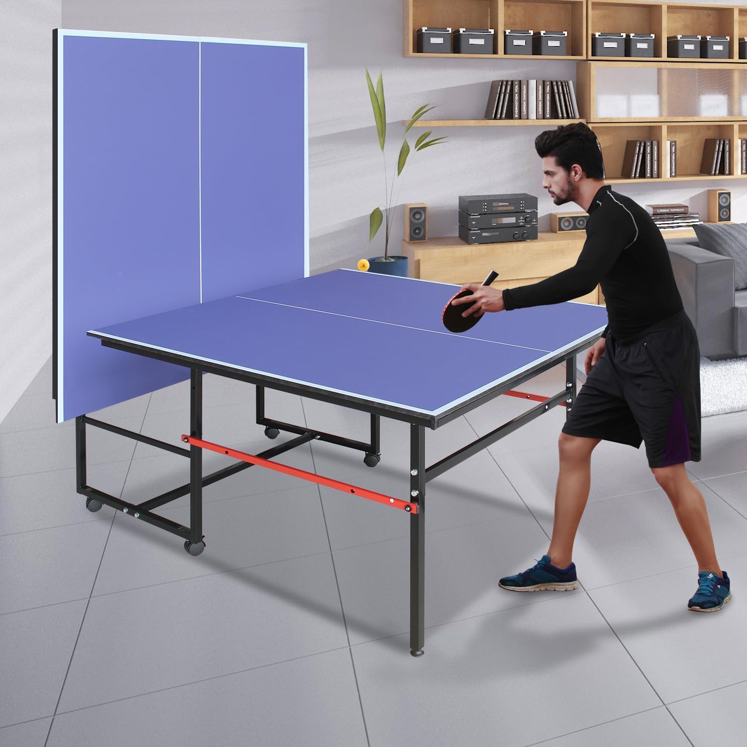 Mesa de pingue-pongue portátil - Table Tennis Olympics avaliação e preço