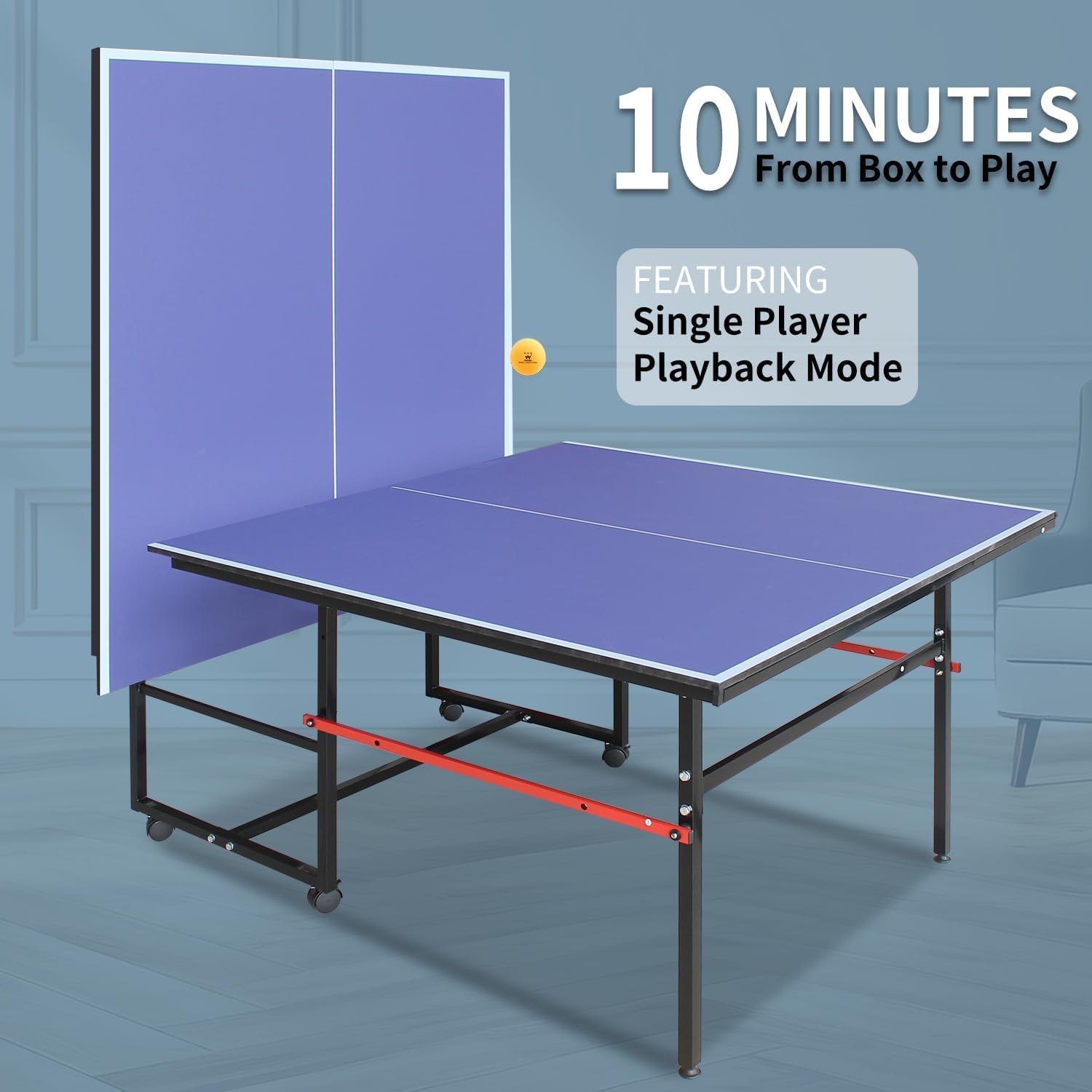 Mesa de pingue-pongue portátil - Table Tennis Olympics avaliação e preço