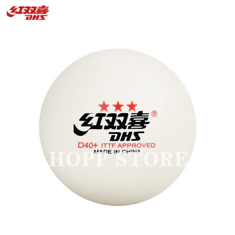 DHS 3-Star D40 + Bolas de têni - Table Tennis Olympics avaliação e preço