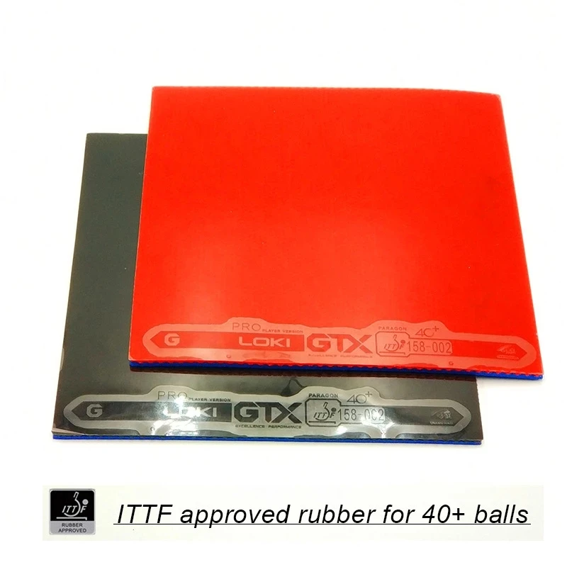 Loki gtx profissional pegajoso - Table Tennis Loki avaliação e preço