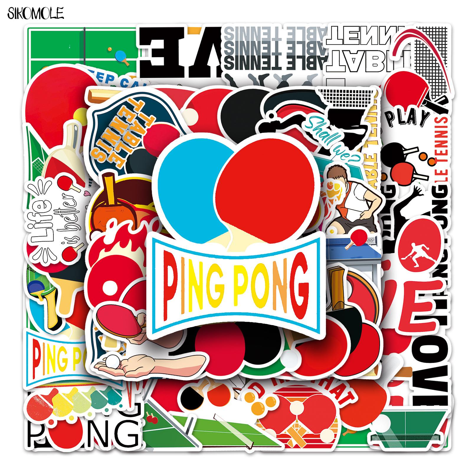 10/30/50 pçs ping-pong bola ad - Table Tennis Olympics avaliação e preço