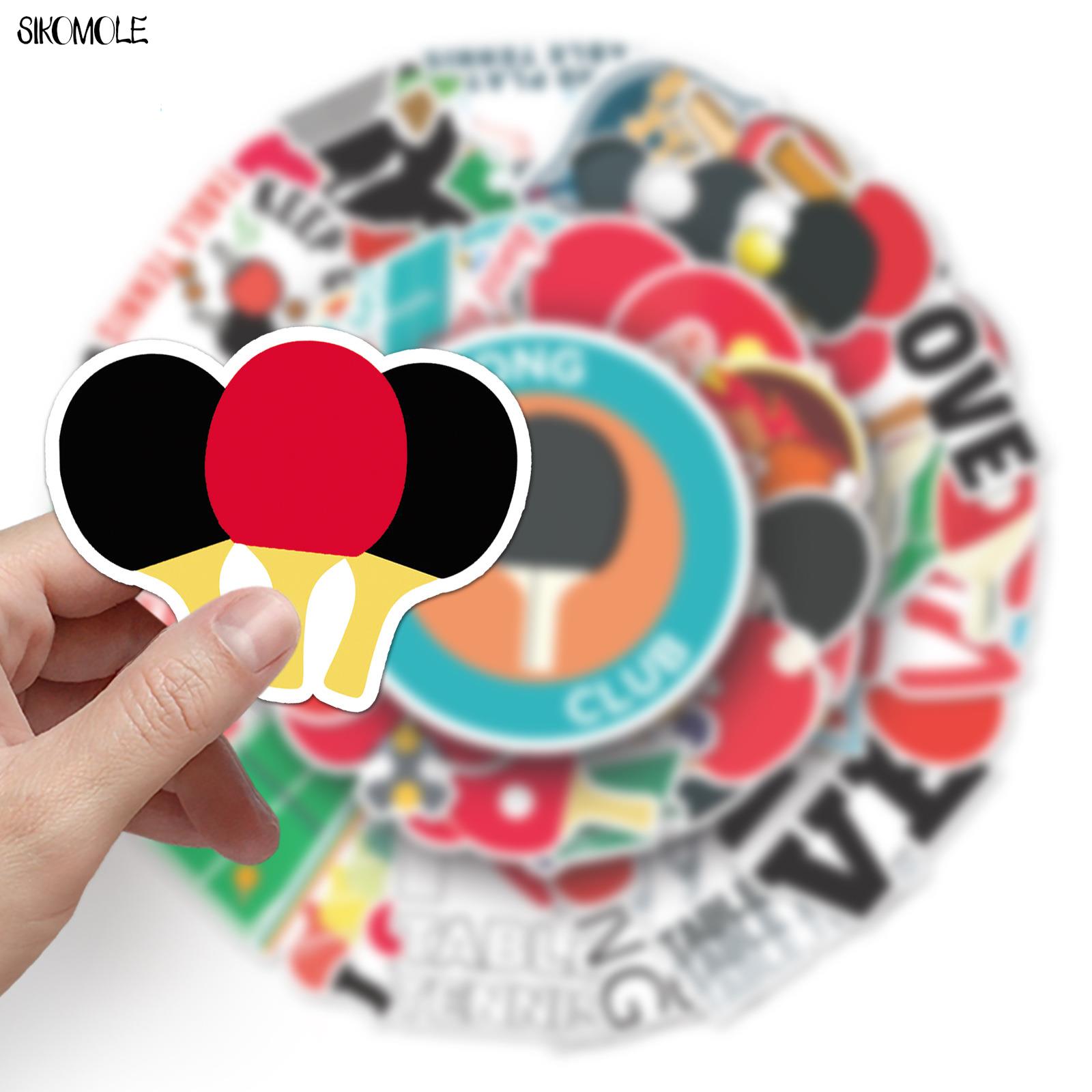 10/30/50 pçs ping-pong bola ad - Table Tennis Olympics avaliação e preço