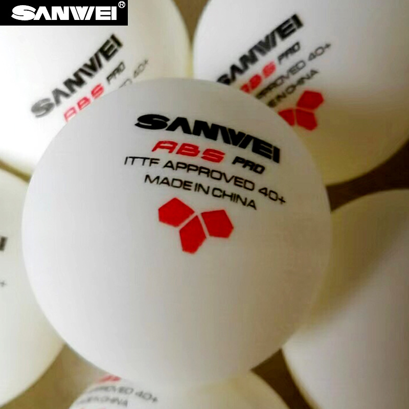 SANWEI ABS PRO 3-Star 40+ Bola - Table Tennis Olympics avaliação e preço